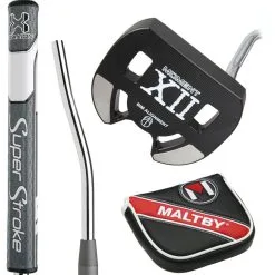 Maltby Moment XII Tour Putter - Pure-Track SS Shaft