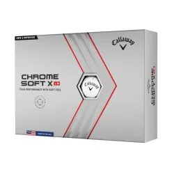 Callaway 2022 Chrome Soft X LS Golf Balls-Wht
