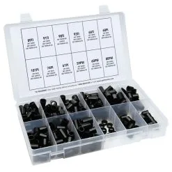 The GolfWorks Black Ferrule Kit-GW2010 - GW2010