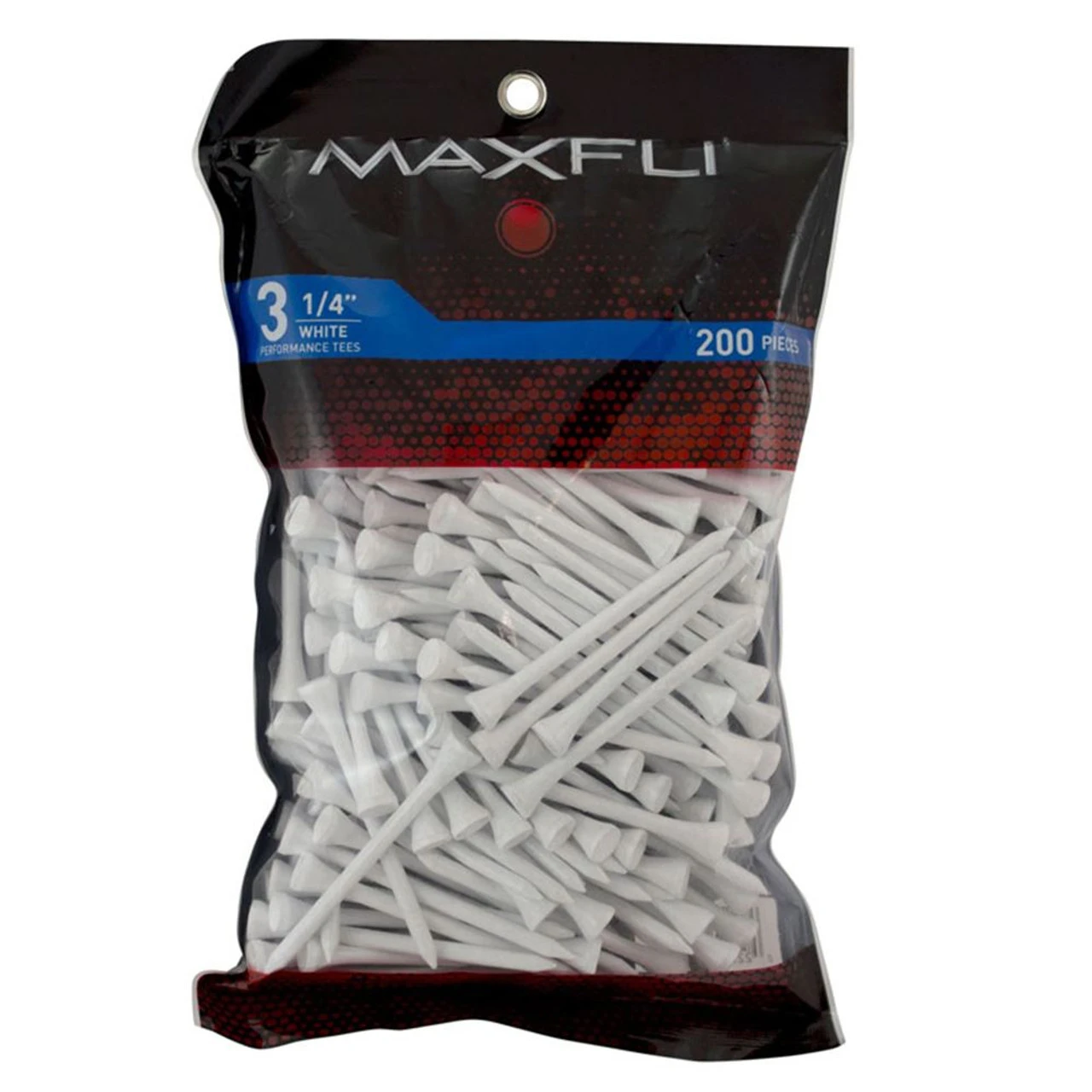 Maxfli 3.25'' Golf Tees White 200-Pack-MX313 1 Maxfli 3.25'' Golf Tees White 200-Pack-MX313