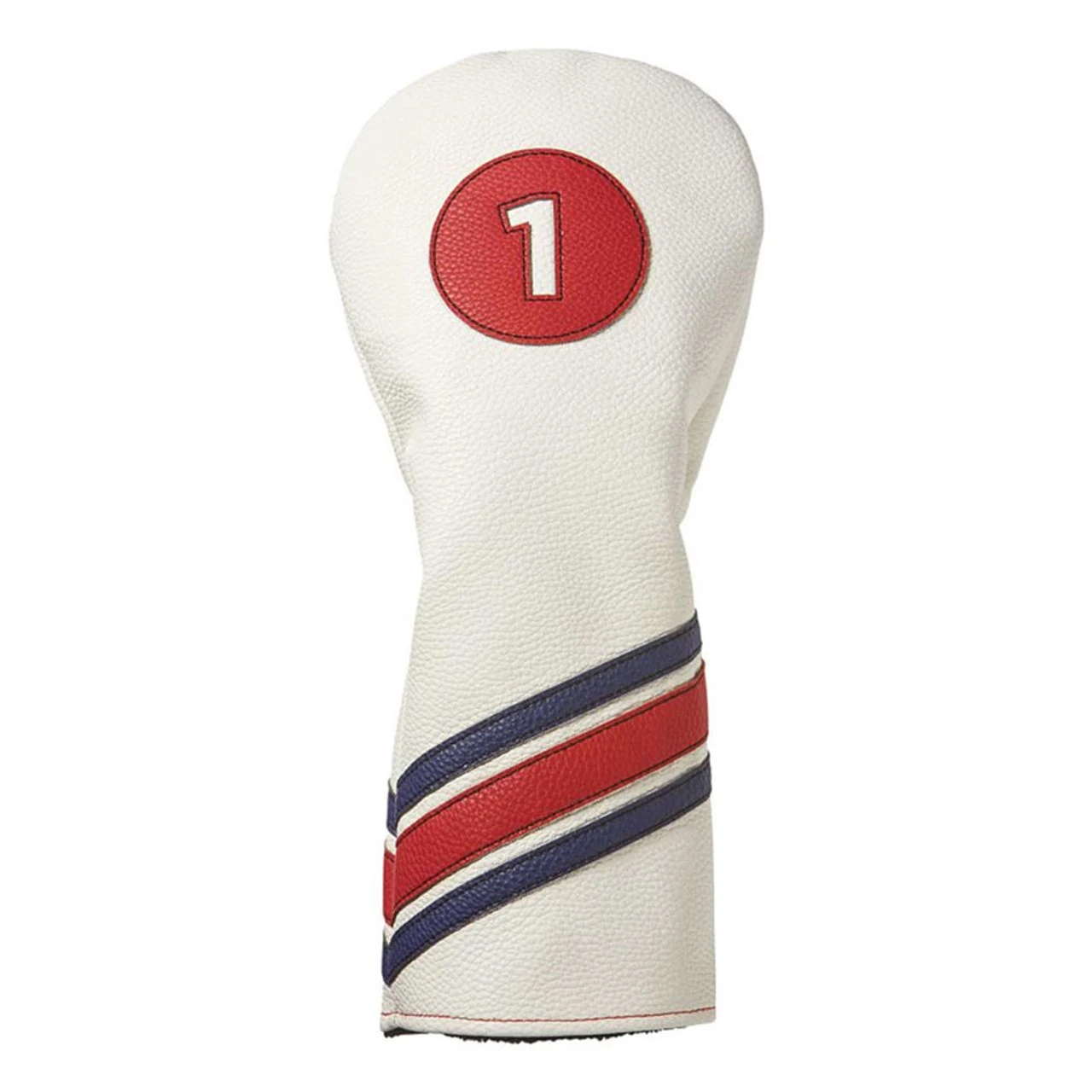 Maxfli Vintage Driver Cover - Red/White/Blue 1 Maxfli Vintage Driver Cover - Red/White/Blue