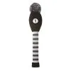Maxfli Vintage Knit Driver Headcover Black/White