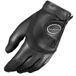 Maxfli Tour Black Cabretta Leather Golf Glove