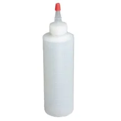Plastic Sqeeze Solvent Bottle - 8 Oz