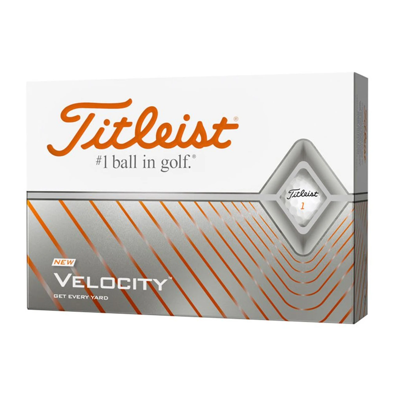 Titleist 2020 Velocity Golf Balls 1 Titleist 2020 Velocity Golf Balls