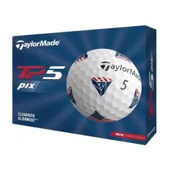 TaylorMade 2021 TP5 Pix USA Golf Balls-TM9057